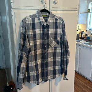 Blue and White Plaid shirt – American rag